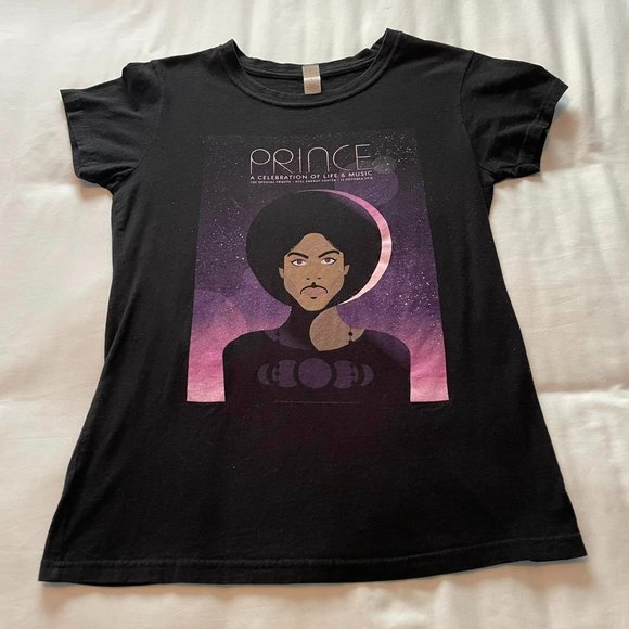 Prince Celebration of Life & Music Tee 2016 - Picture 1 of 4